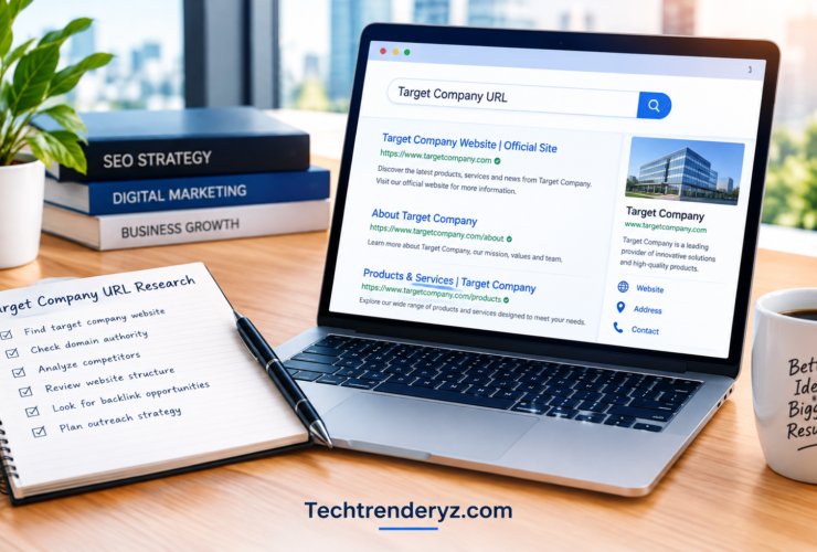 Target Company URL Research
