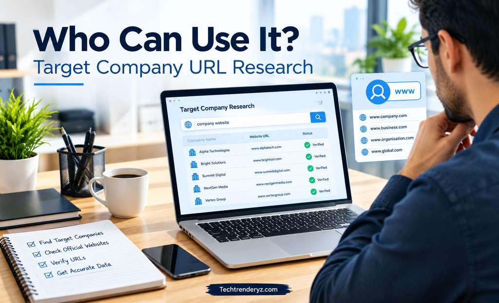 Target Company URL Research